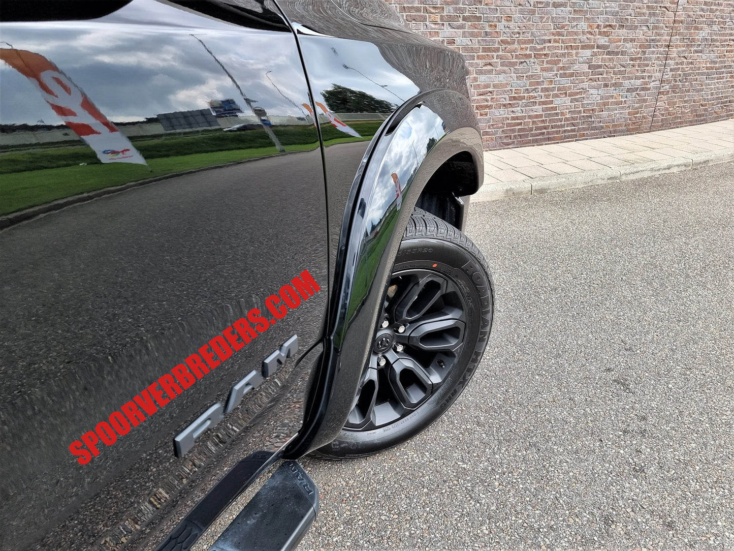 Spatbordverbreders Dodge Ram 1500 2019-2024 GLAD